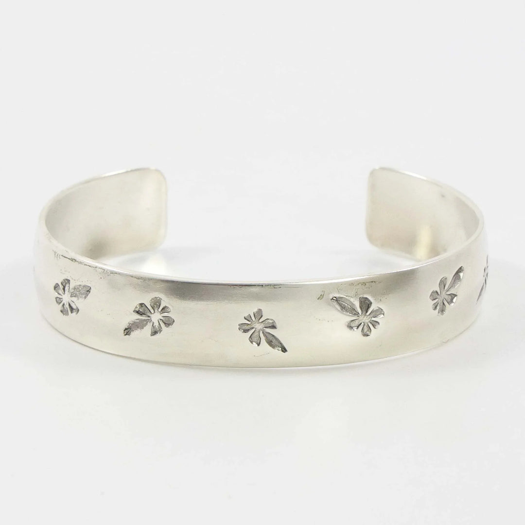 Silver Dragonfly Cuff