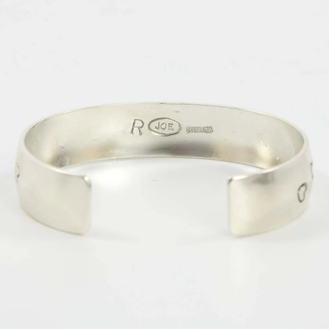 Silver Heart Cuff