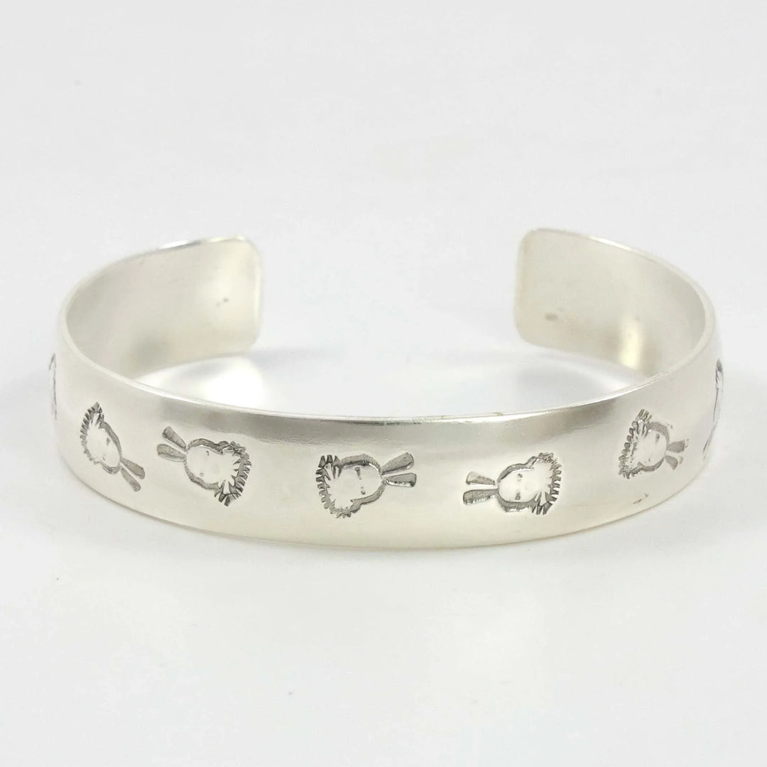 Silver Yei-be-chai Cuff