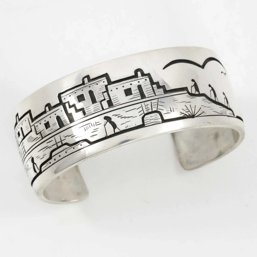 Village Scene Cuff