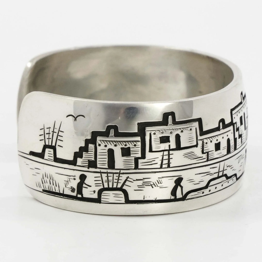 Village Scene Cuff
