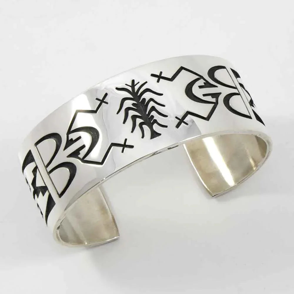 Corn and Rain Cloud Cuff