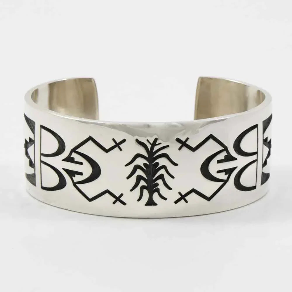 Corn and Rain Cloud Cuff