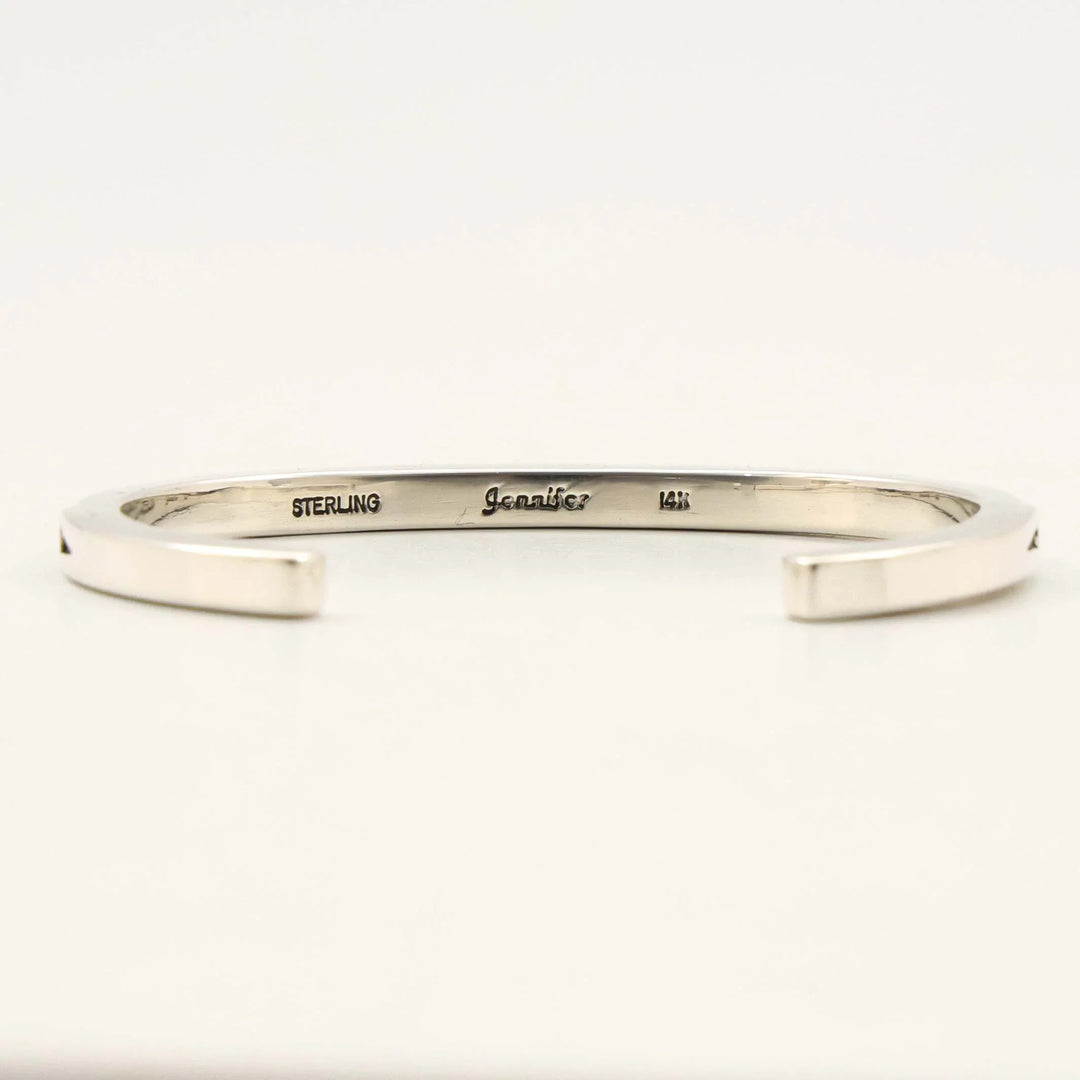 Gold on Silver Cuff