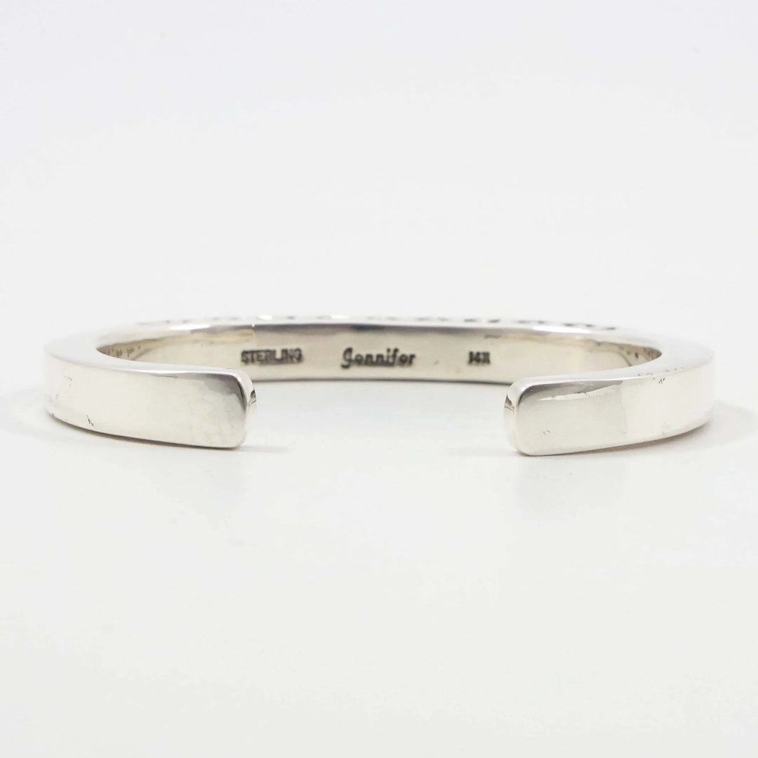 Gold on Silver Cuff