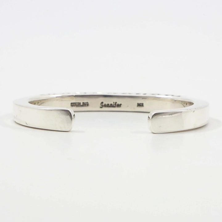 Gold on Silver Cuff