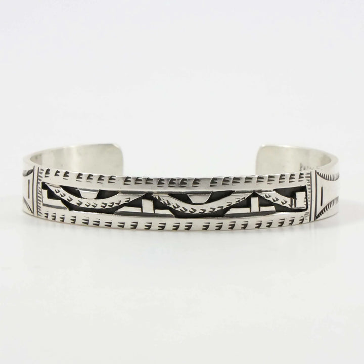 Silver Overlay Cuff