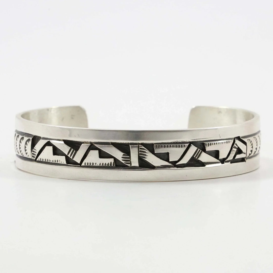 Silver Overlay Cuff
