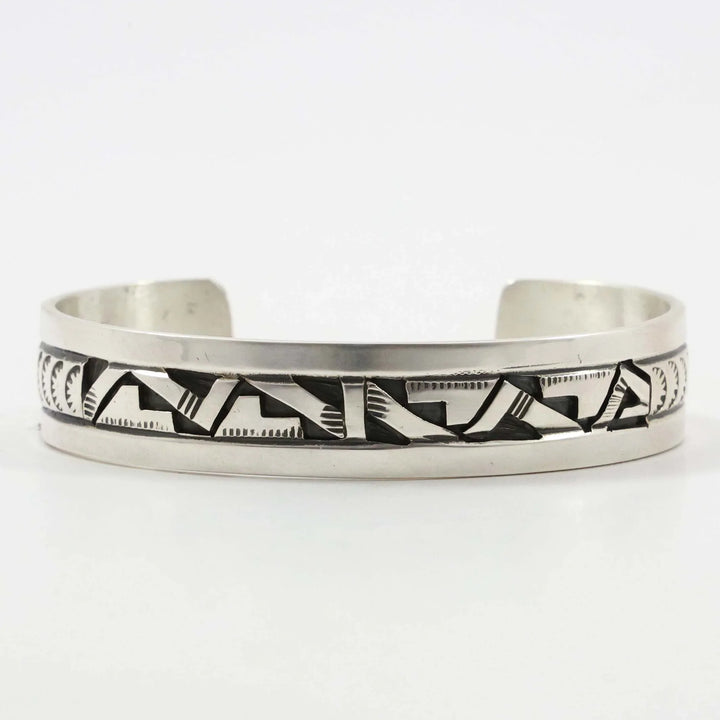 Silver Overlay Cuff