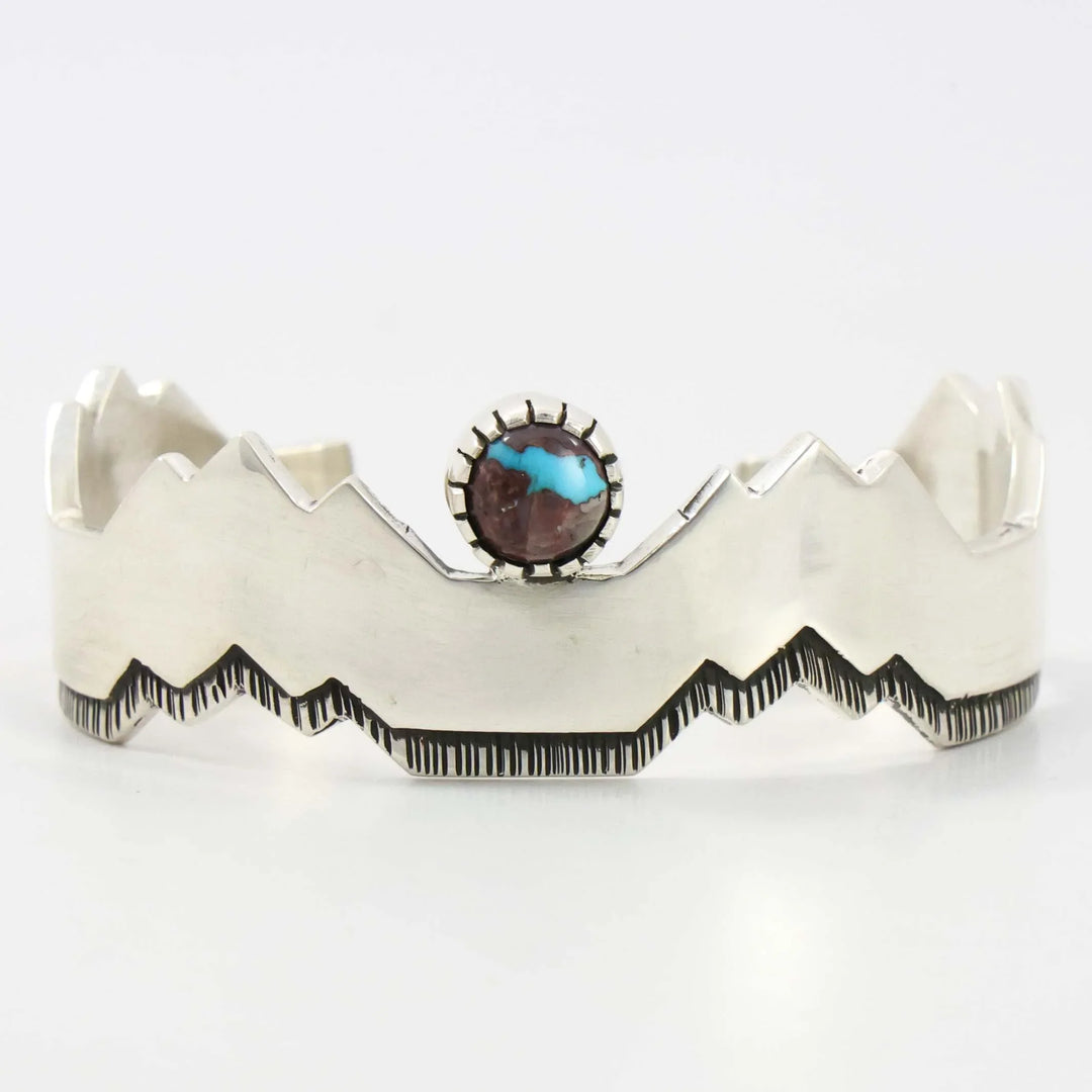 Bisbee Turquoise Mountain Cuff