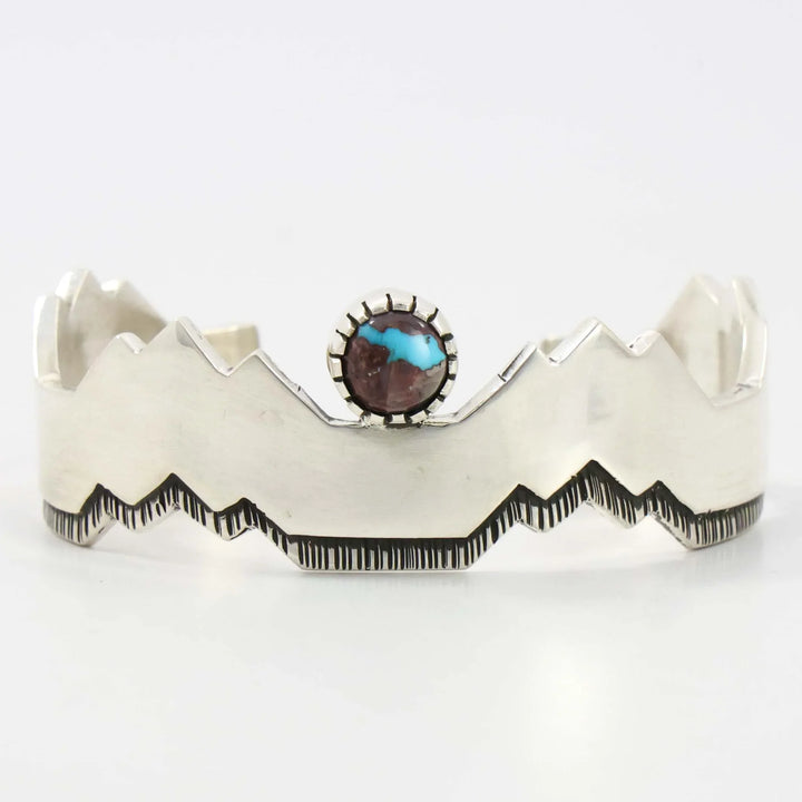 Bisbee Turquoise Mountain Cuff