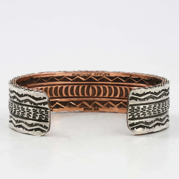 Silver and Copper Cuff