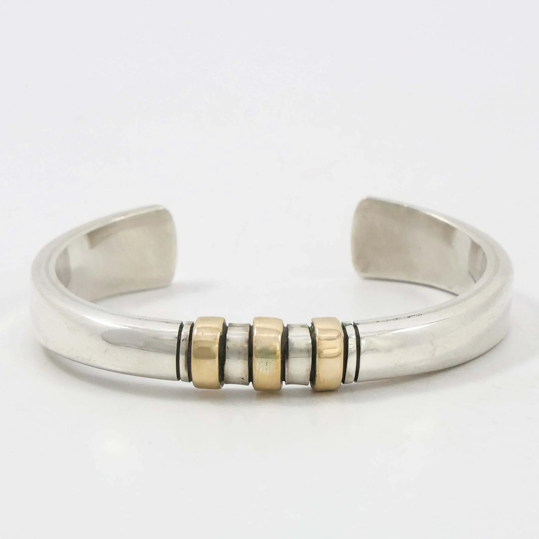 Silver and Gold Cuff
