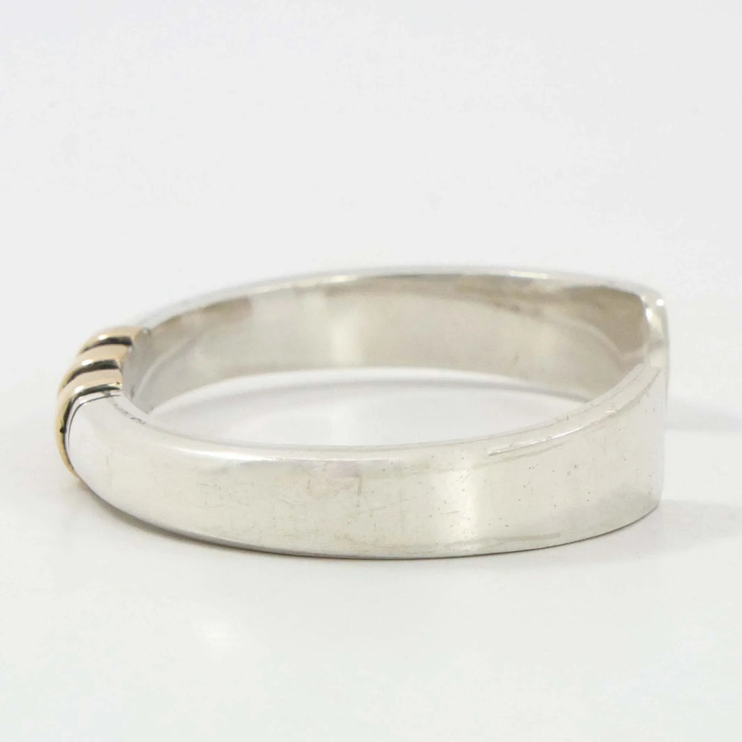 Silver and Gold Cuff