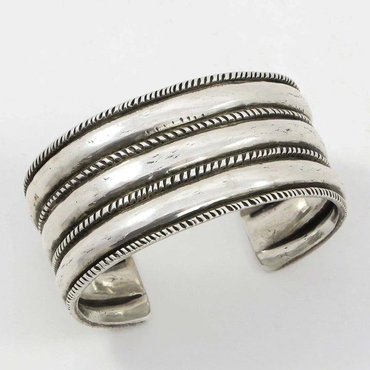 1980s Forged Silver Cuff