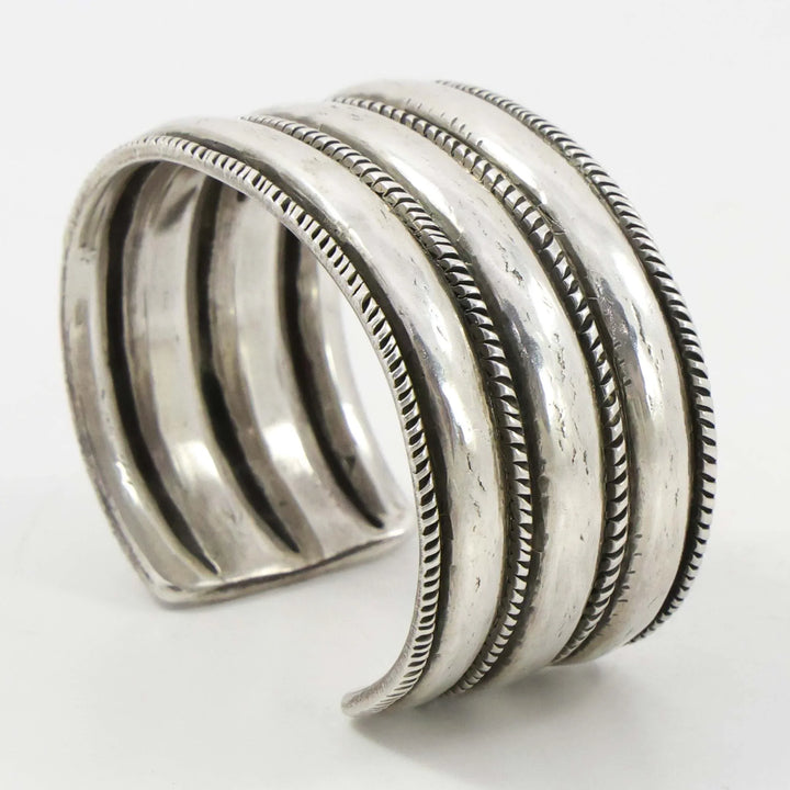 1980s Forged Silver Cuff