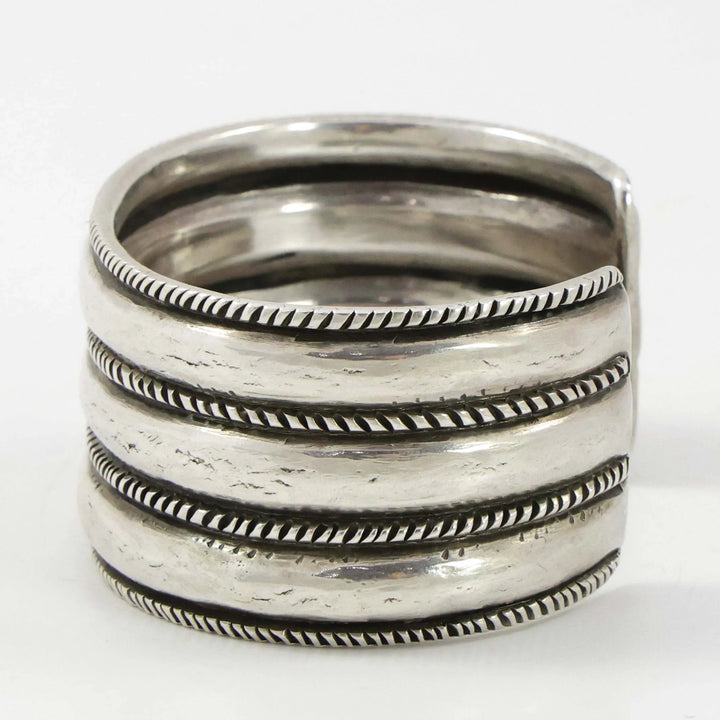 1980s Forged Silver Cuff
