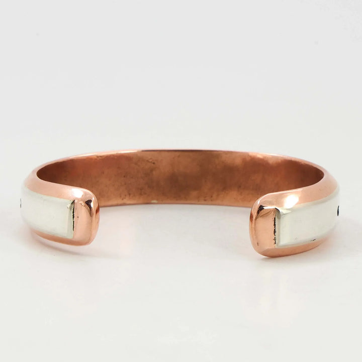 Silver on Copper Cuff