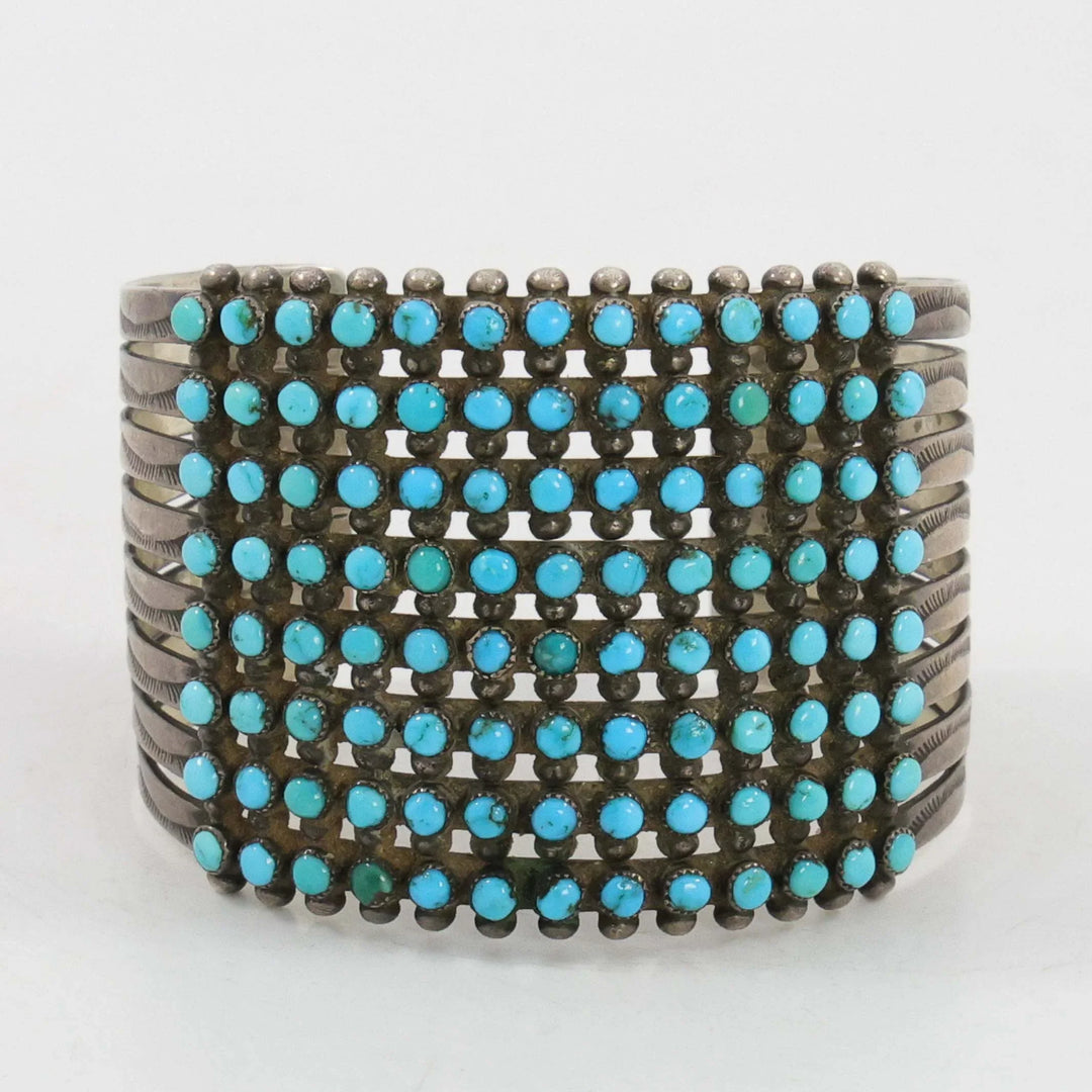1940s Turquoise Row Bracelet