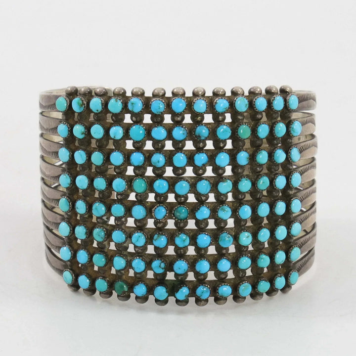 1940s Turquoise Row Bracelet