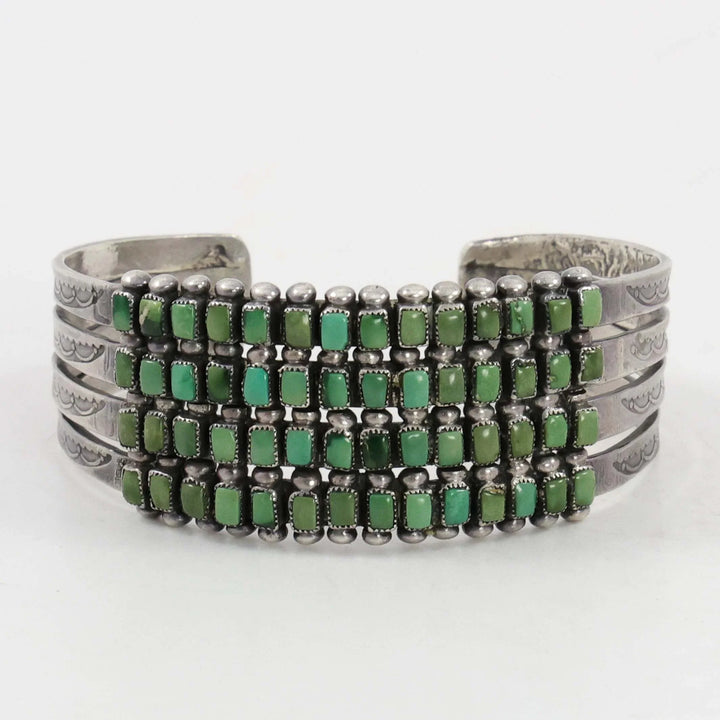 1940s Turquoise Row Bracelet