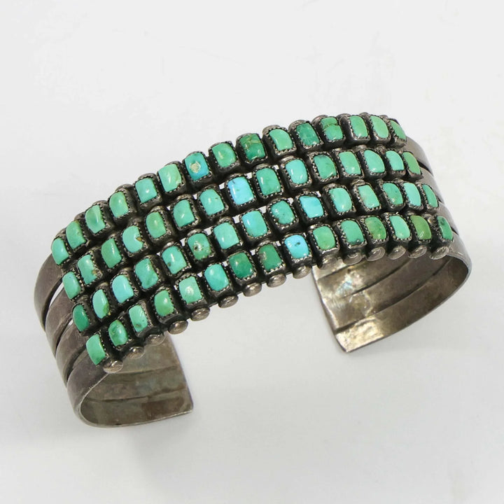 1930s Turquoise Row Bracelet