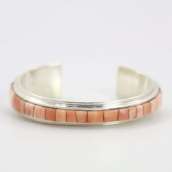 Coral Inlay Cuff