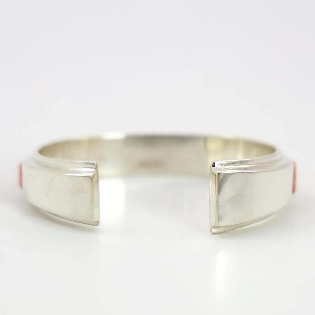 Coral Inlay Cuff