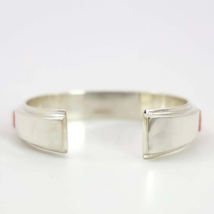 Coral Inlay Cuff