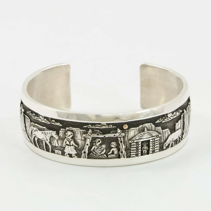 Navajo Storyteller Cuff