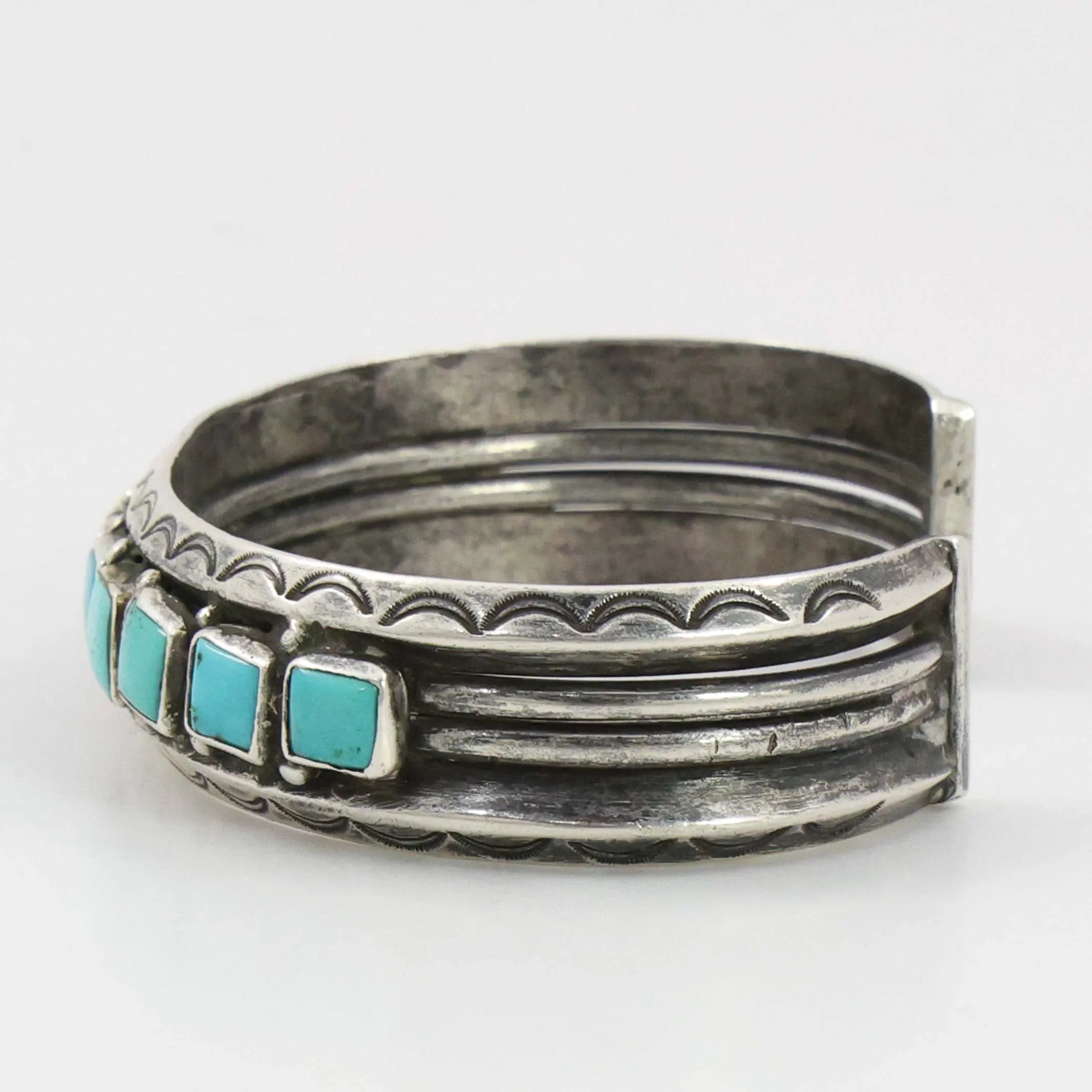 1940s Turquoise Row Bracelet – Garland's