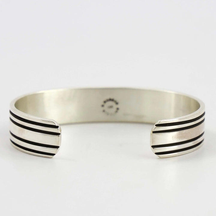 Gold on Silver Cuff