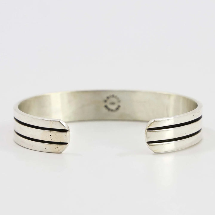 Gold on Silver Cuff