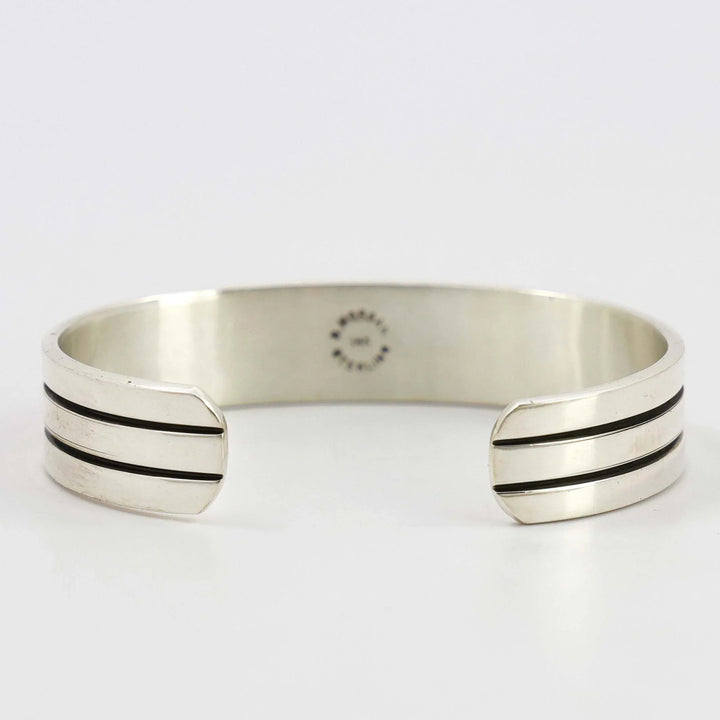 Gold on Silver Cuff