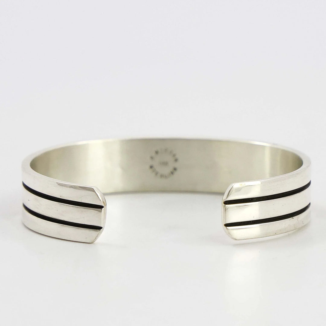 Gold on Silver Cuff
