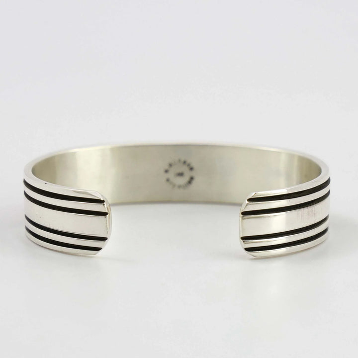 Gold on Silver Cuff