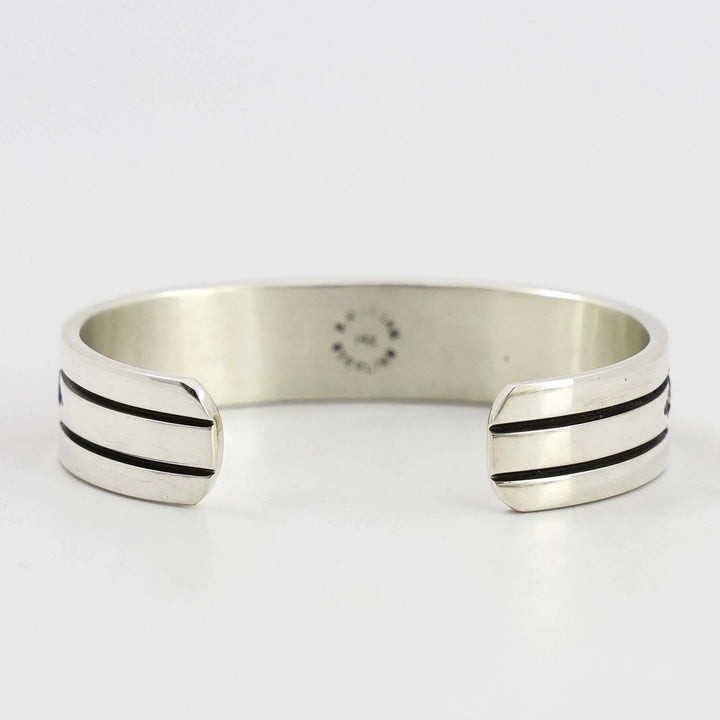 Gold on Silver Cuff
