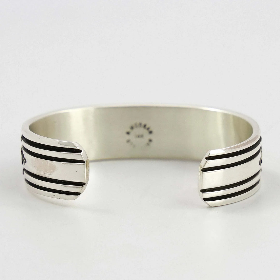 Gold on Silver Cuff