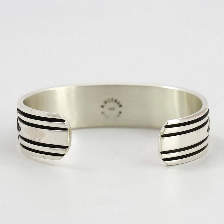 Gold on Silver Cuff