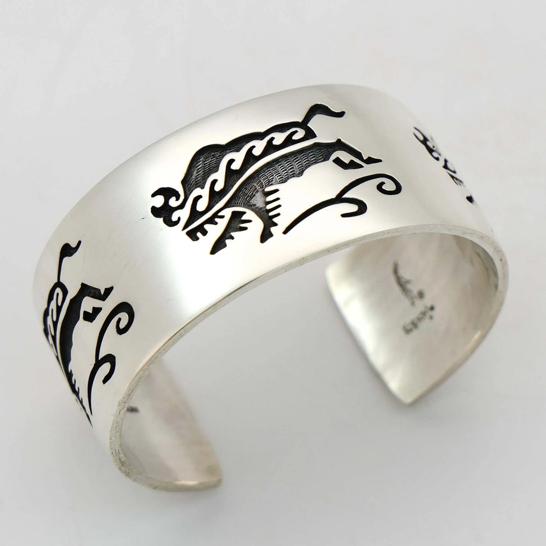 Hopi Bison Cuff