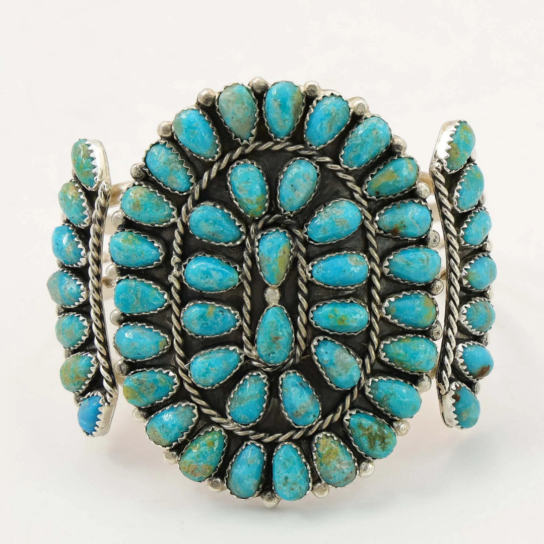Turquoise Cluster Cuff