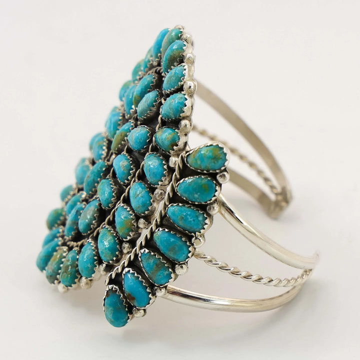 Turquoise Cluster Cuff