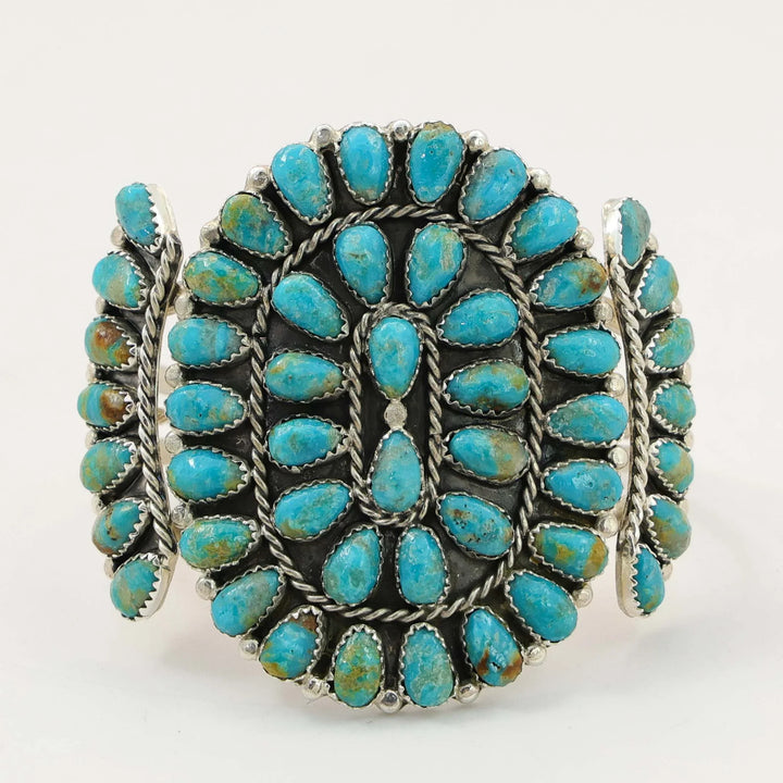 Turquoise Cluster Cuff