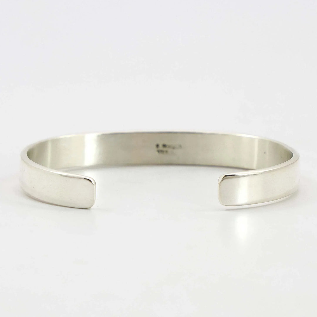Stamped Silver Cuff