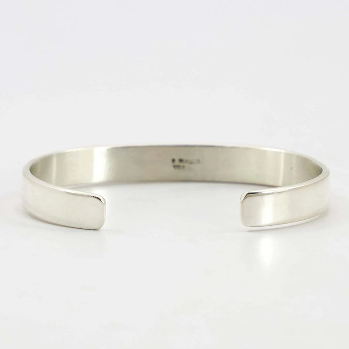 Stamped Silver Cuff