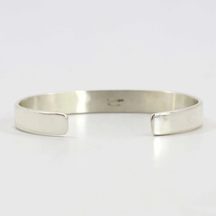Stamped Silver Cuff