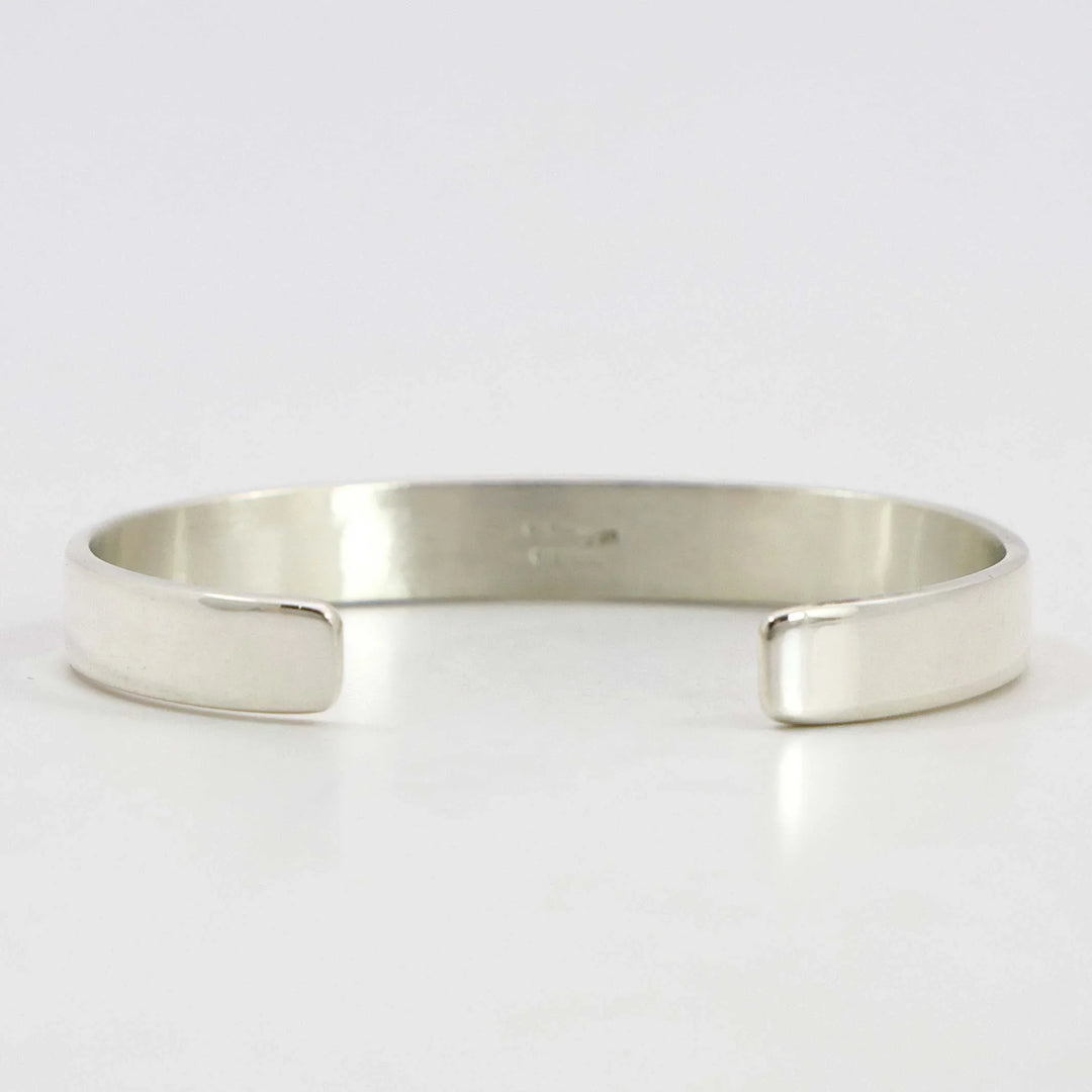 Stamped Silver Cuff