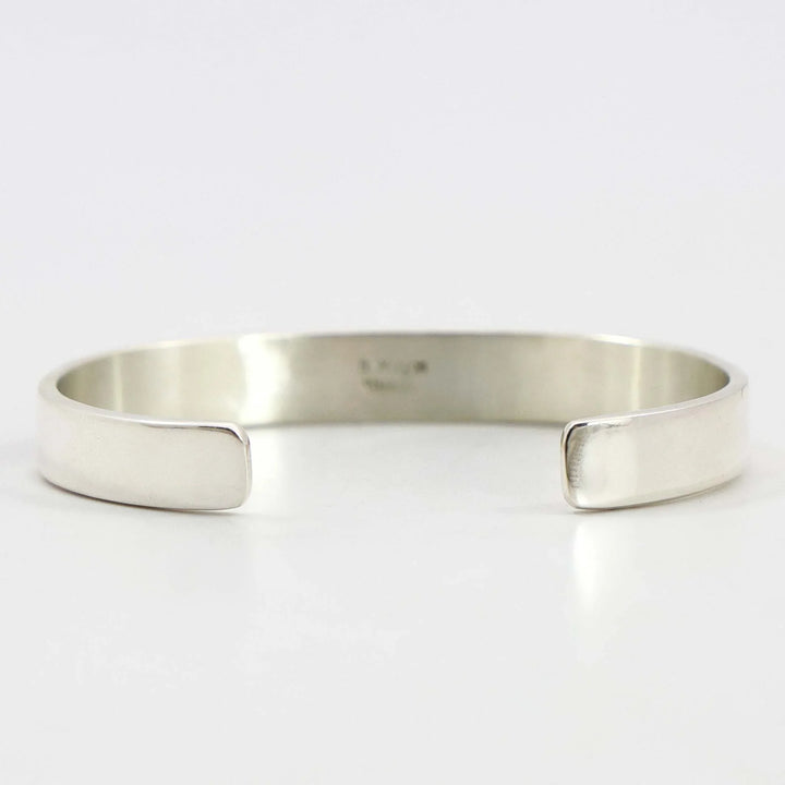 Stamped Silver Cuff