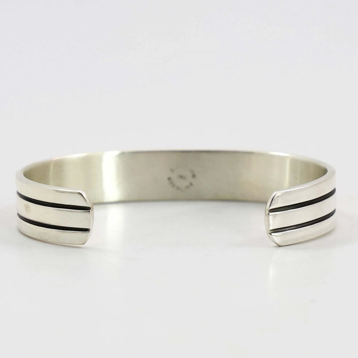 Gold on Silver Cuff