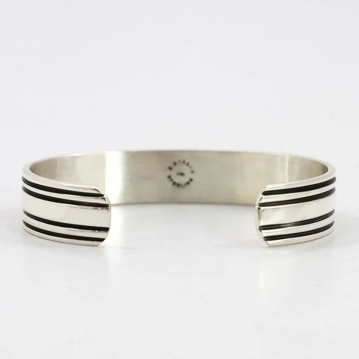 Gold on Silver Cuff